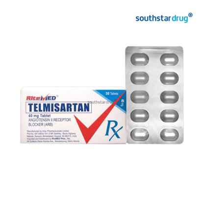 Rx: RiteMed Telmisartan 40mg Tablet