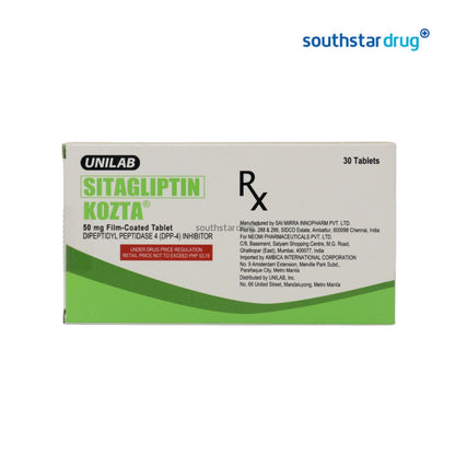 Rx: Kozta 50mg Film-Coated Tablet