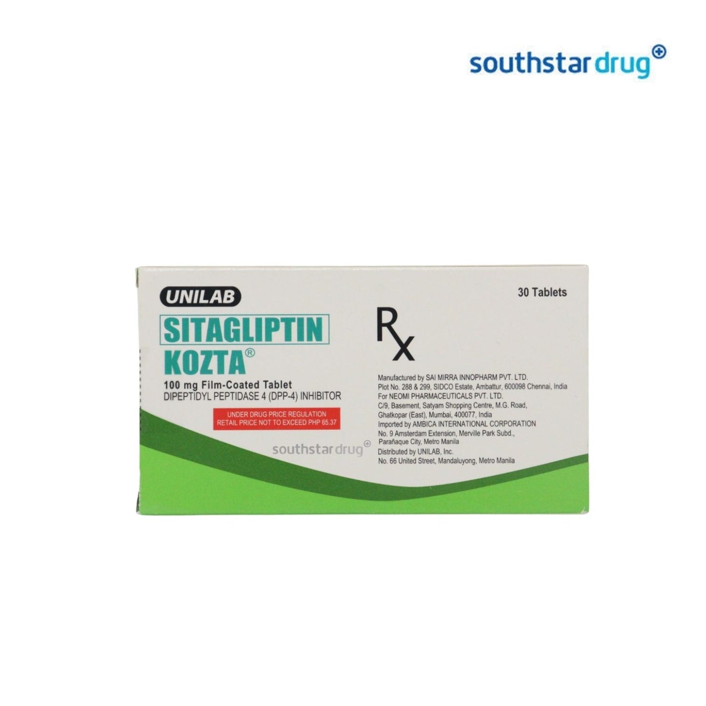 Rx: Kozta 100mg Film-Coated Tablet