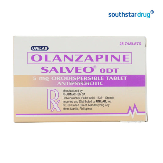 Rx: Salveo 5mg Orodispersible Tablet