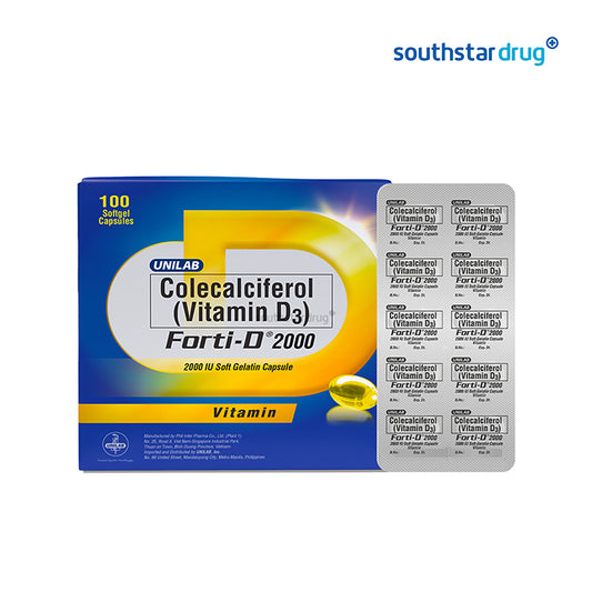Forti D Softgel 2000 IU Capsule - 20s