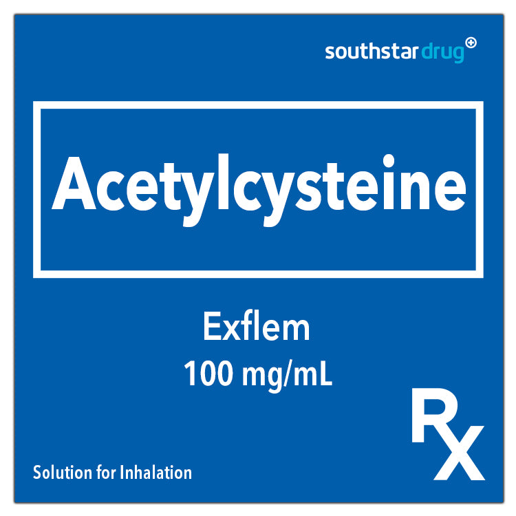 Rx: Exflem 100 mg/mL Solution for Inhalation