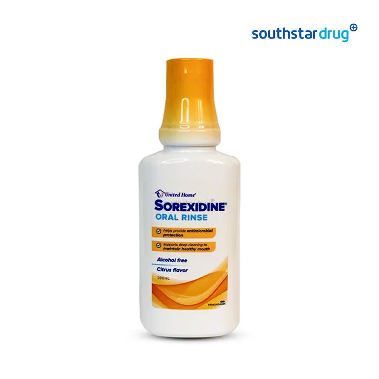 United Home Sorexidine Oral Rinse Citrus 300ml
