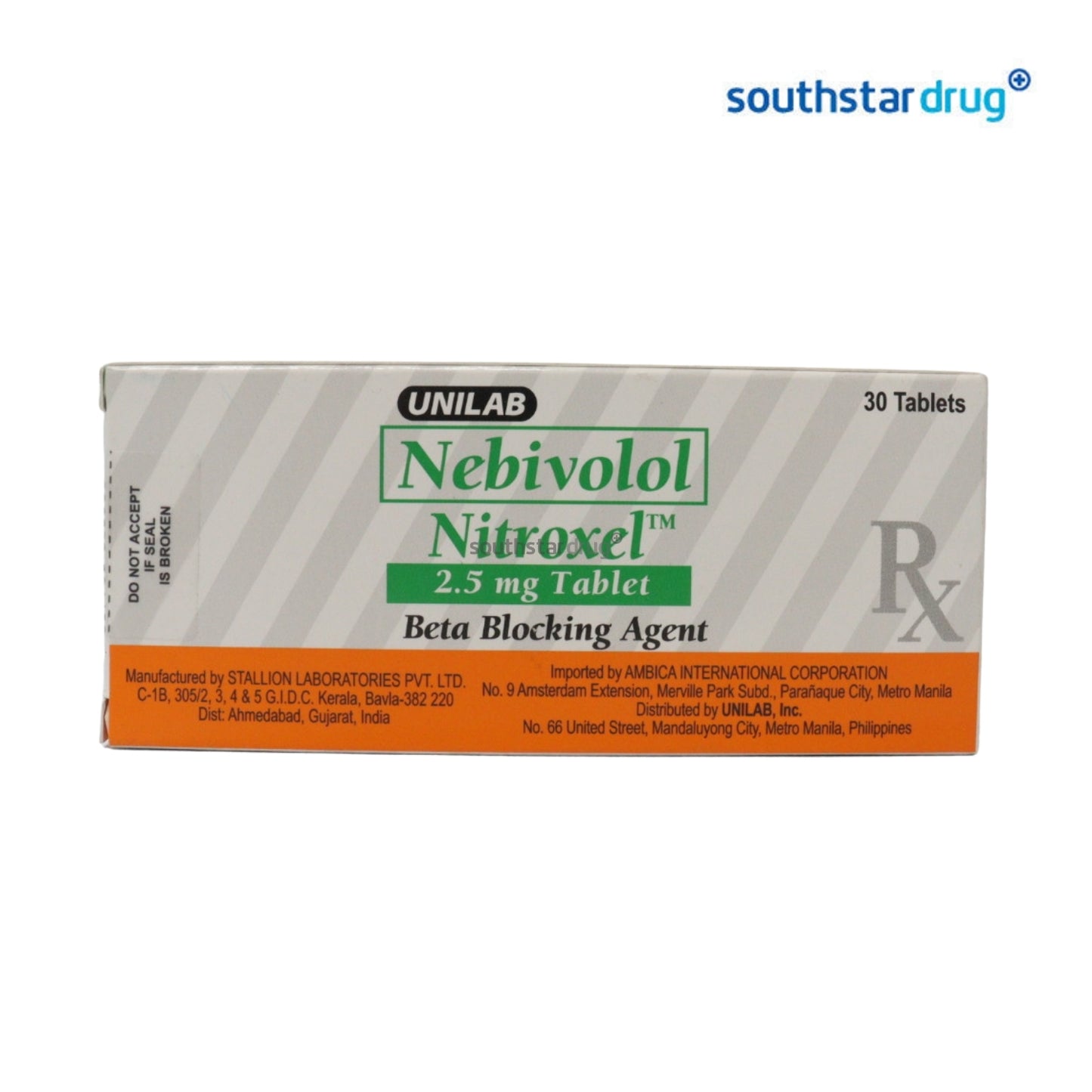 Rx: Nitroxel 2.5mg Tablet