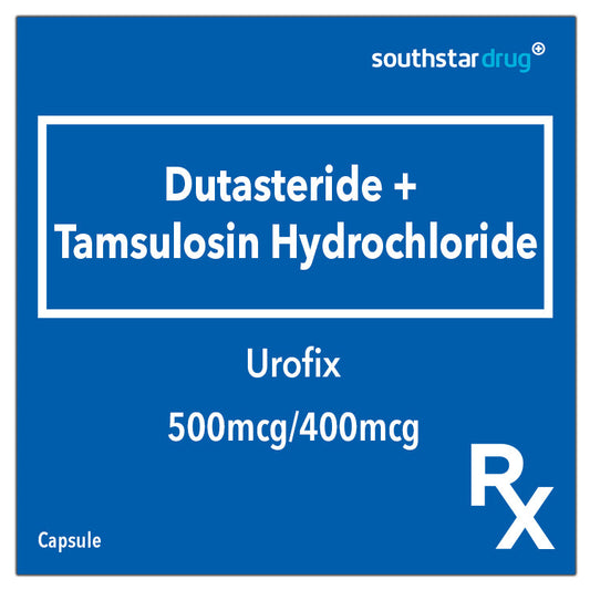 Rx: Urofix 500mcg/400mcg Capsule