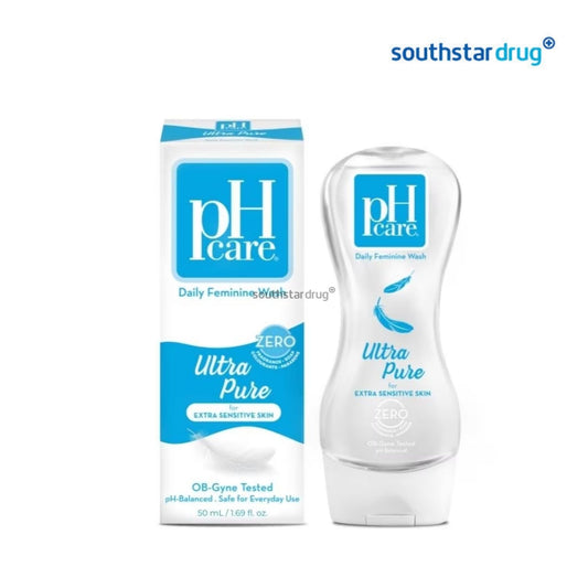 PH Care Femwash Ultra Pure Feminine Wash 50mL Bottle