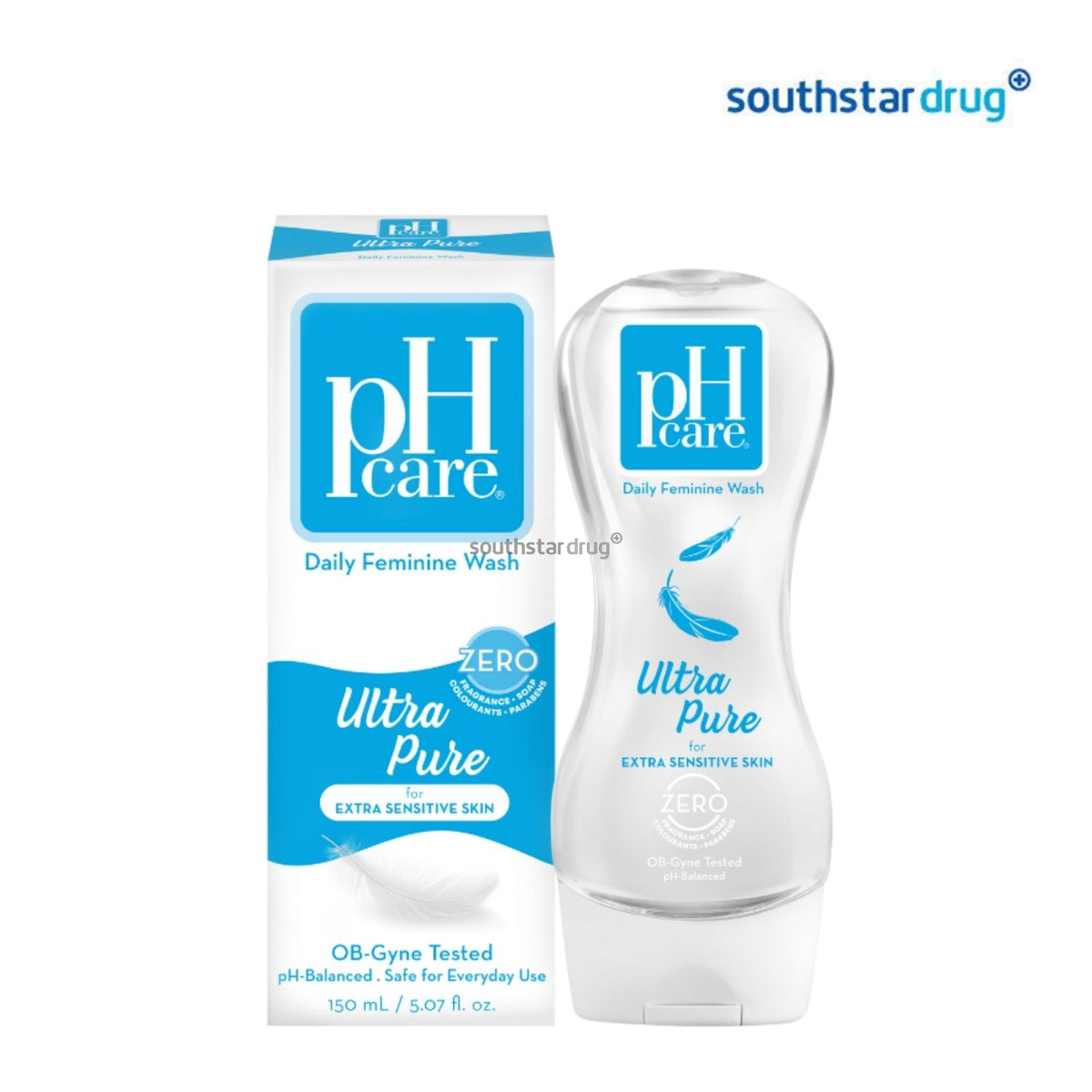 PH Care Femwash Ultra Pure Feminine Wash 150mL Bottle