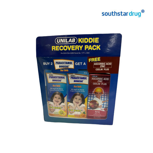 Biogesic Kids Syrup Kiddie Recovery Pack