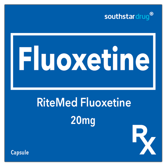 Rx: RiteMed Fluoxetine 20mg Capsule