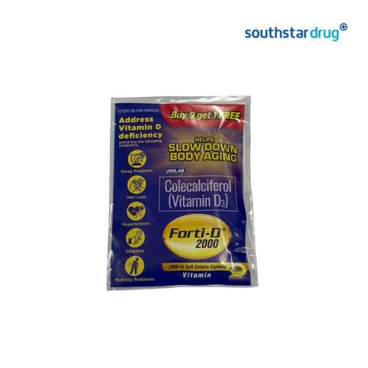 Forti‑D Softgel Capsules 2000 IU 9+1 Free