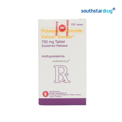 Rx: Kalium Durules 750mg Tablet