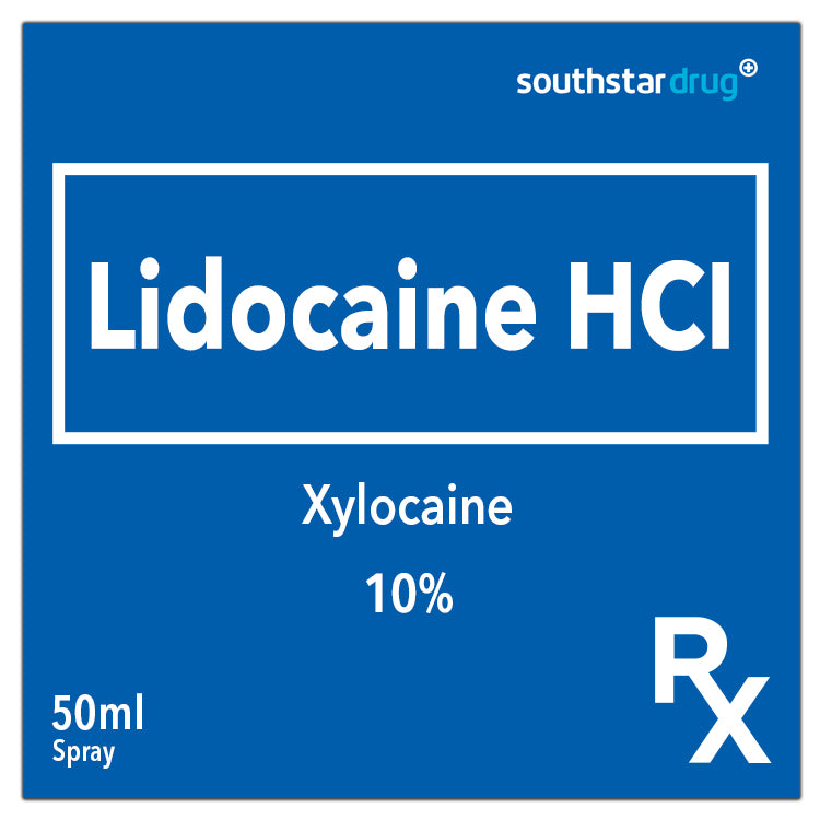 Rx: Xylocaine 10% 50ml Spray