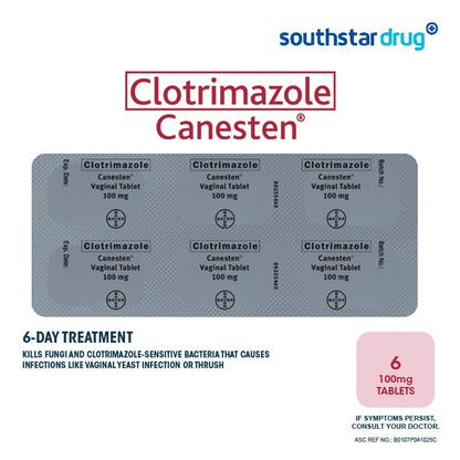 Canesten Vaginal 100mg Tablet