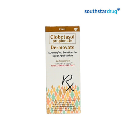 Rx: Dermovate 500mcg /ml 25ml Scalp Lotion