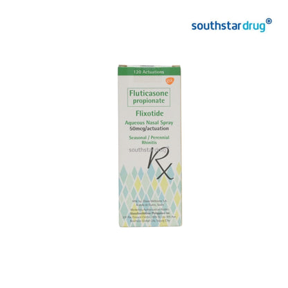 Rx: Flixotide 50mcg 120 Actuations Aquaeous Nasal Spray