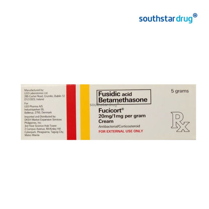 Rx: Fucicort 20mg / 1mg 5 g Cream