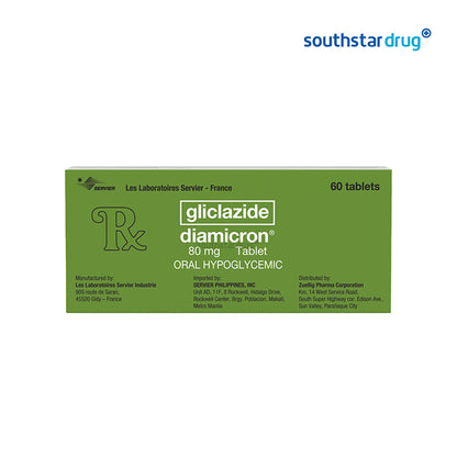 Rx: Diamicron 80mg Tablet