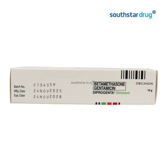 Rx: Diprogenta 500mcg / 1mg / g 10 g Ointment