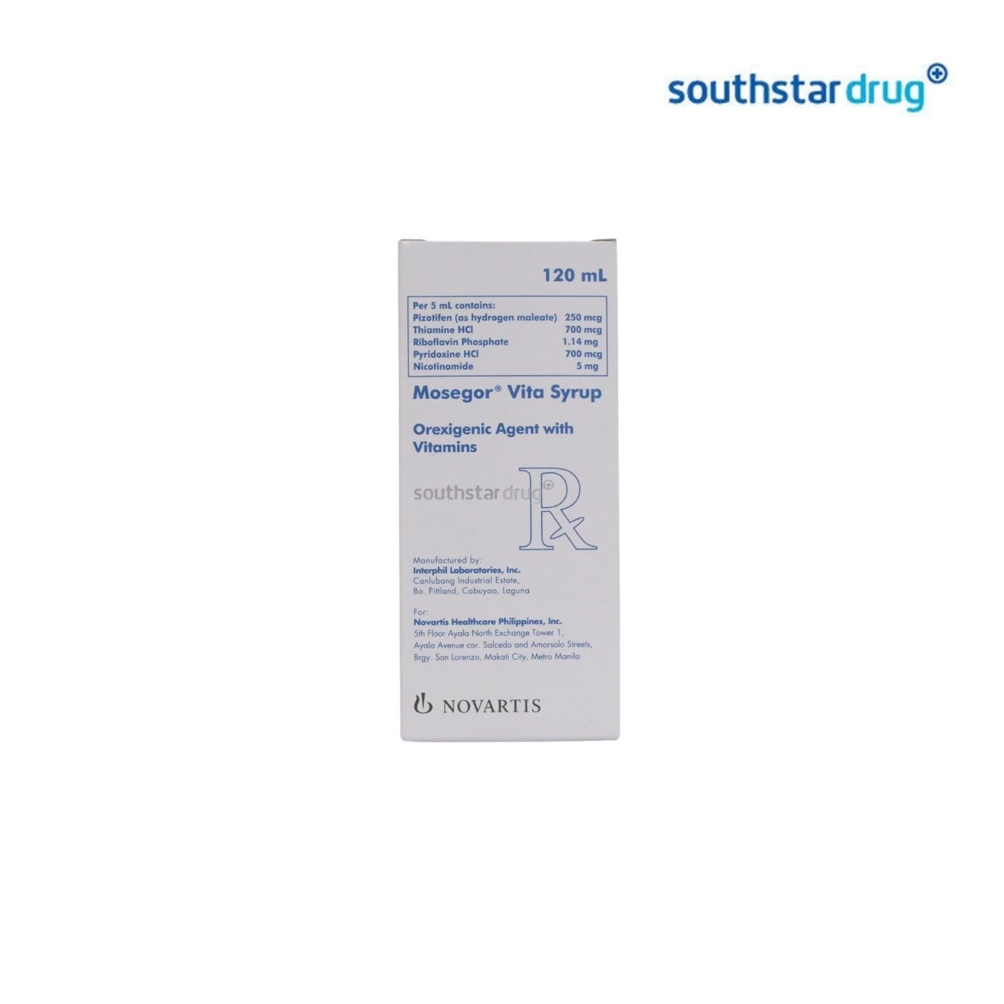 Rx: Mosegor Vita Syrup 120ml
