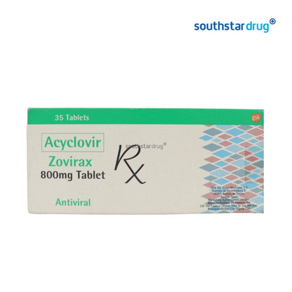 Rx: Zovirax 800mg Tablet