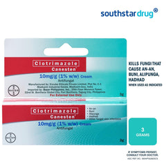 Canesten 1% 10mg/g 3g Cream - Southstar Drug