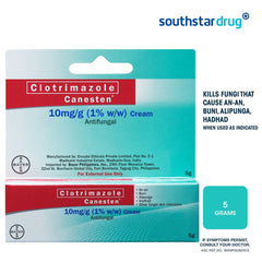 Canesten 1% 10mg/g Cream 5g - Southstar Drug
