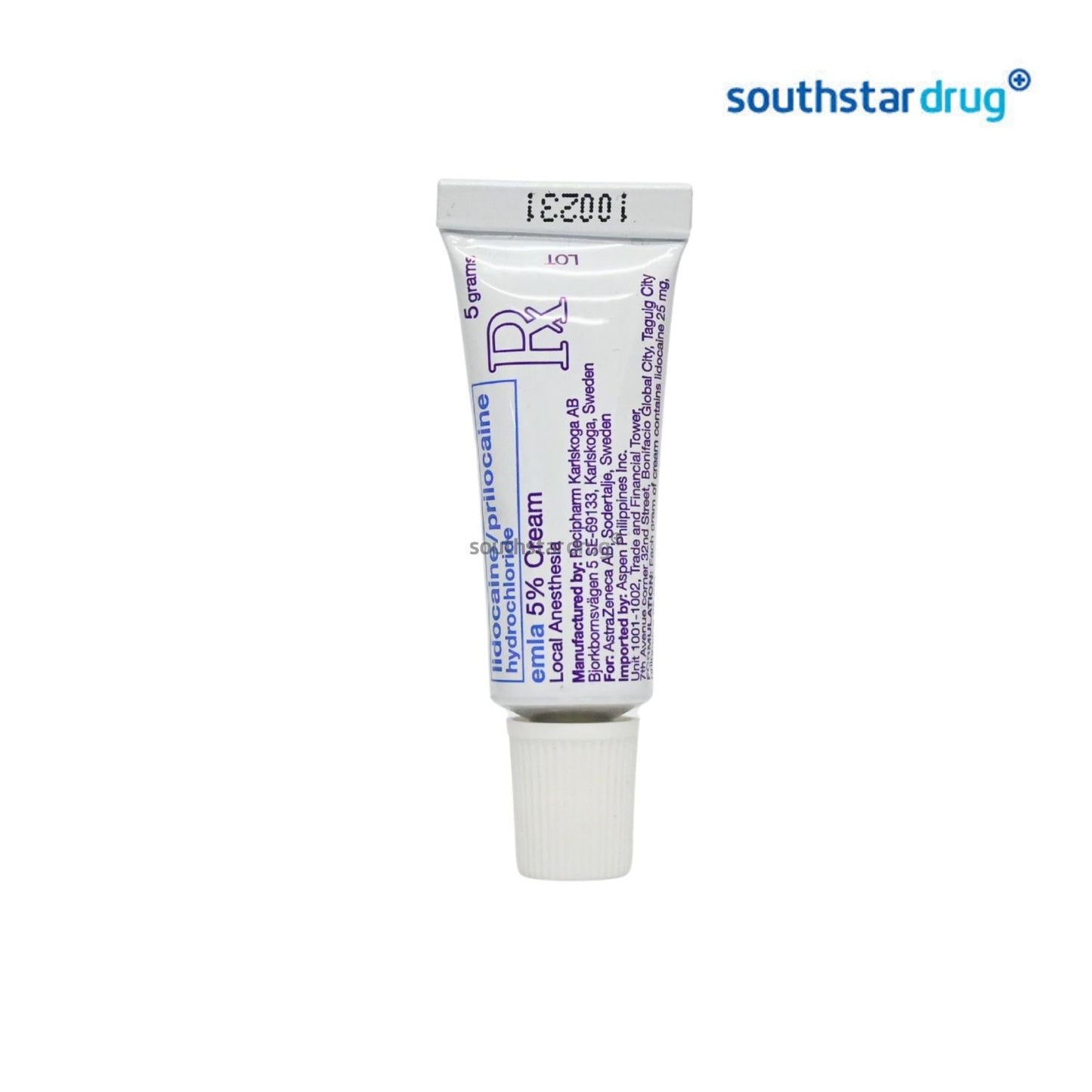 Rx: Emla 5% 5 g Cream