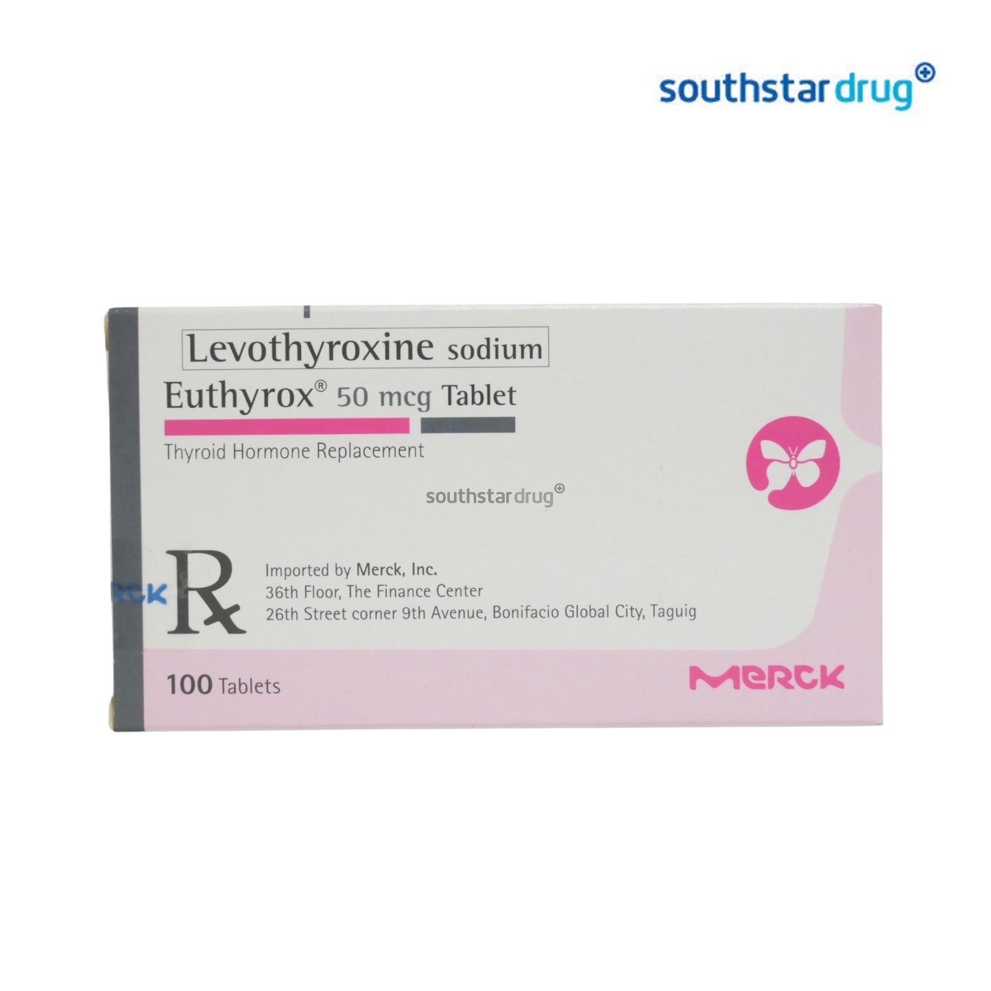 Rx: Euthyrox 50mcg Tablet
