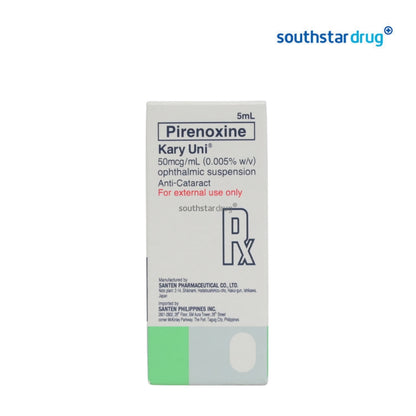 Rx: Kary Uni 50mcg /ml (0.005% w / v ) 5ml Opthalmic Suspension