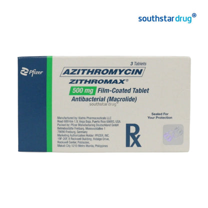Rx: Zithromax 500mg Tablet
