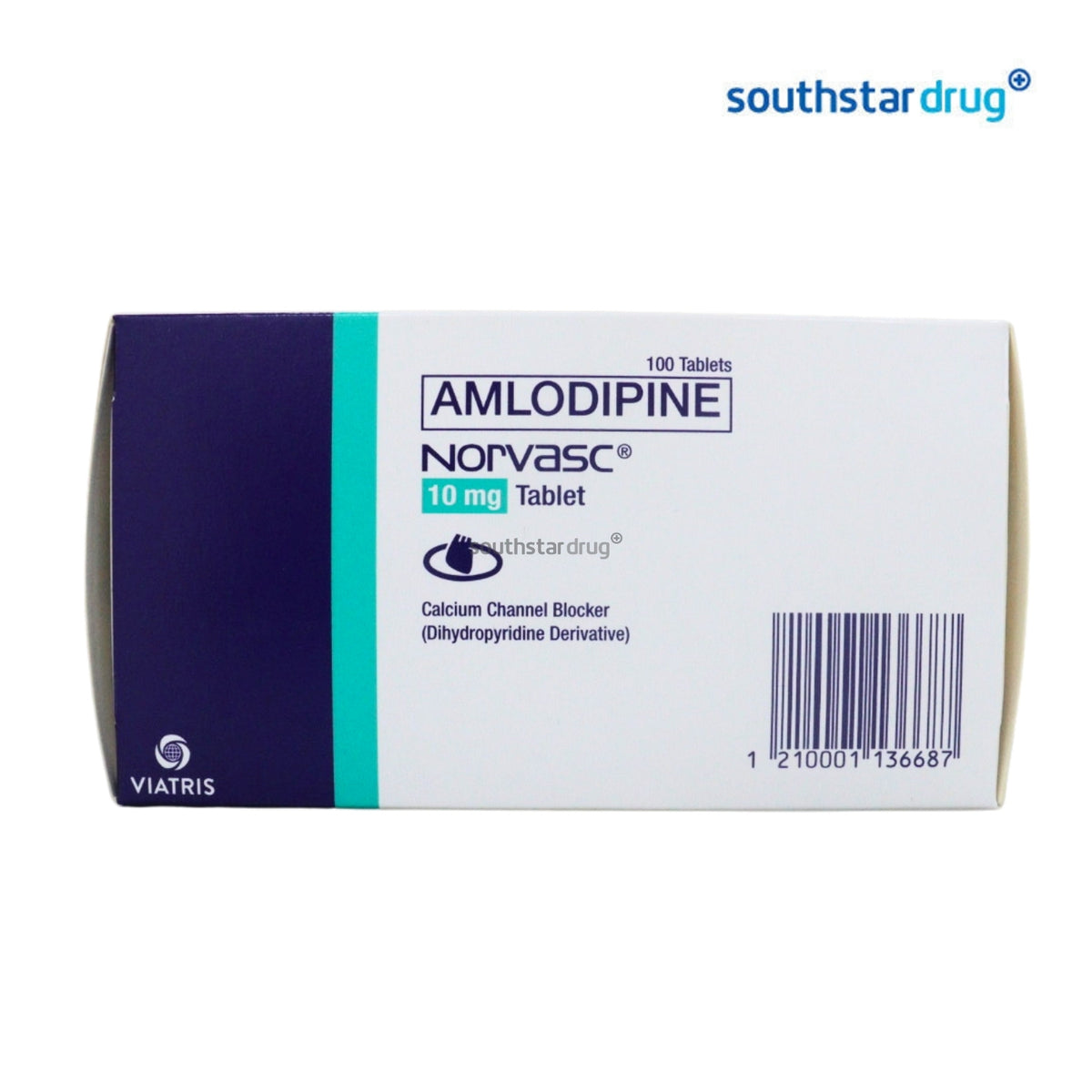 Rx: Norvasc 10mg Tablet