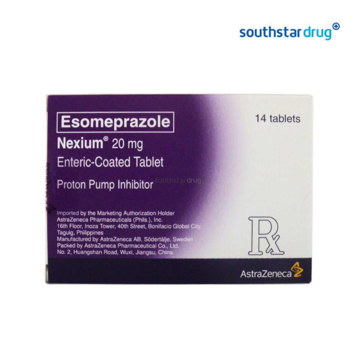Rx: Nexium 20mg Tablet