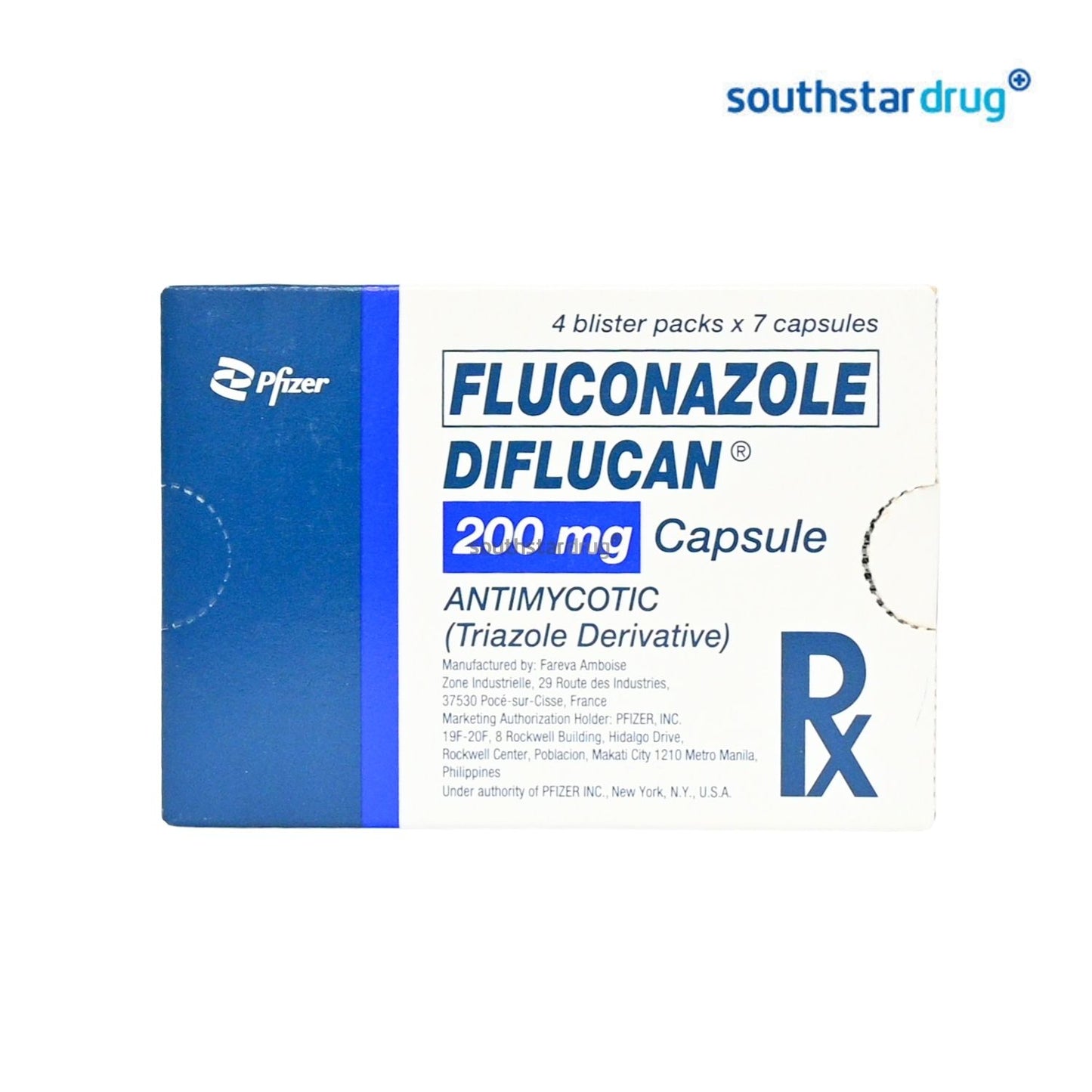 Rx: Diflucan 200mg Capsule
