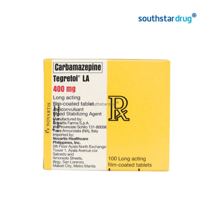 Rx: Tegretol LA 400mg Tablet