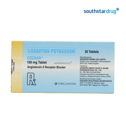 Rx: Cozaar 100mg Tablet
