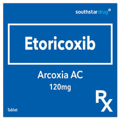 Rx: Arcoxia AC 120mg Tablet - Southstar Drug