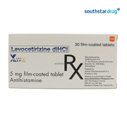 Rx: Xyzal 5mg Tablet