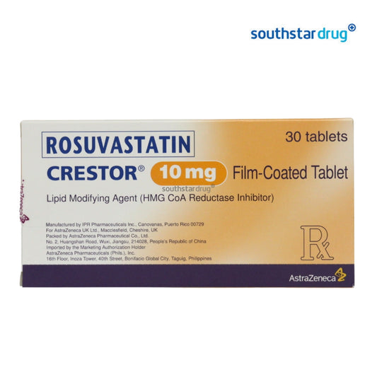 Rx: Crestor 10mg Tablet