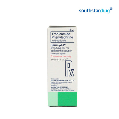 Rx: Sanmyd - P 5mg / 5mg /ml 10ml Eye Solution