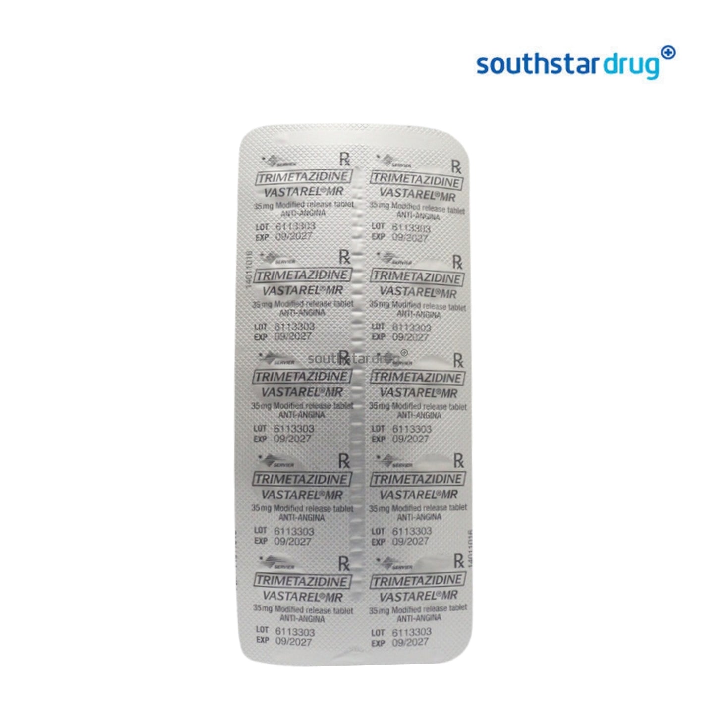 Rx: Vastarel MR 35mg Tablet