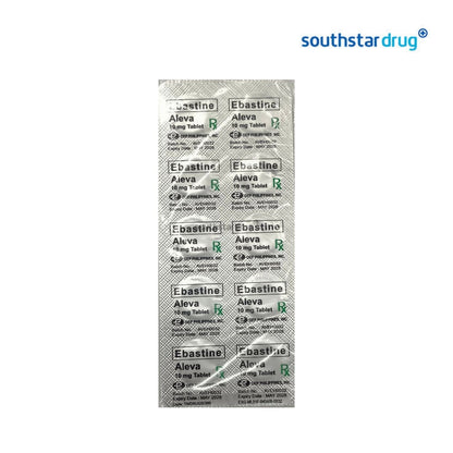 Rx: Aleva Ebastine 10mg Tablet