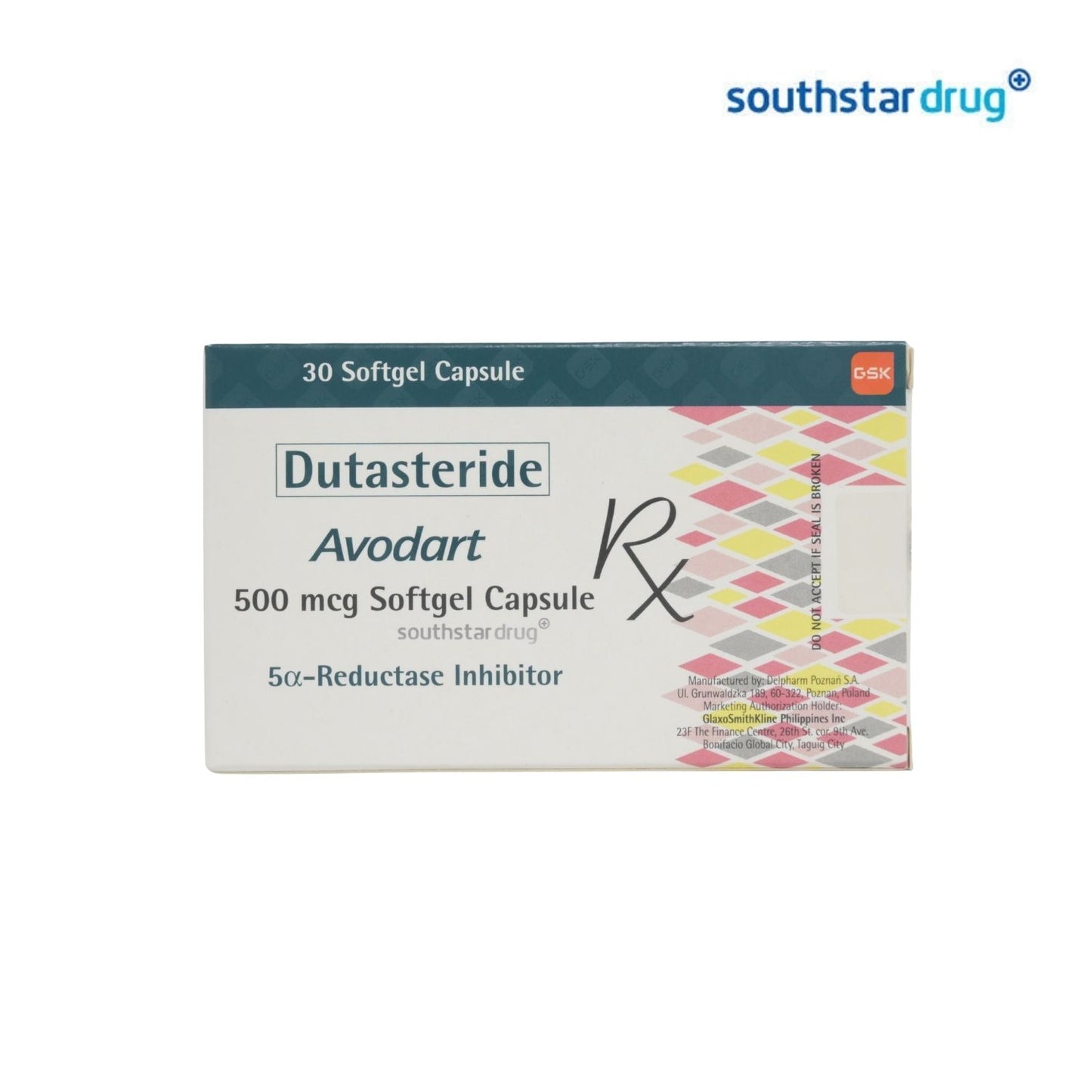 Rx: Avodart 500mcg Capsule