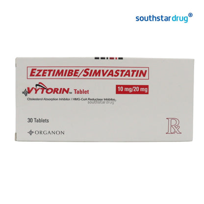 Rx: Vytorin 10mg / 20mg Tablet