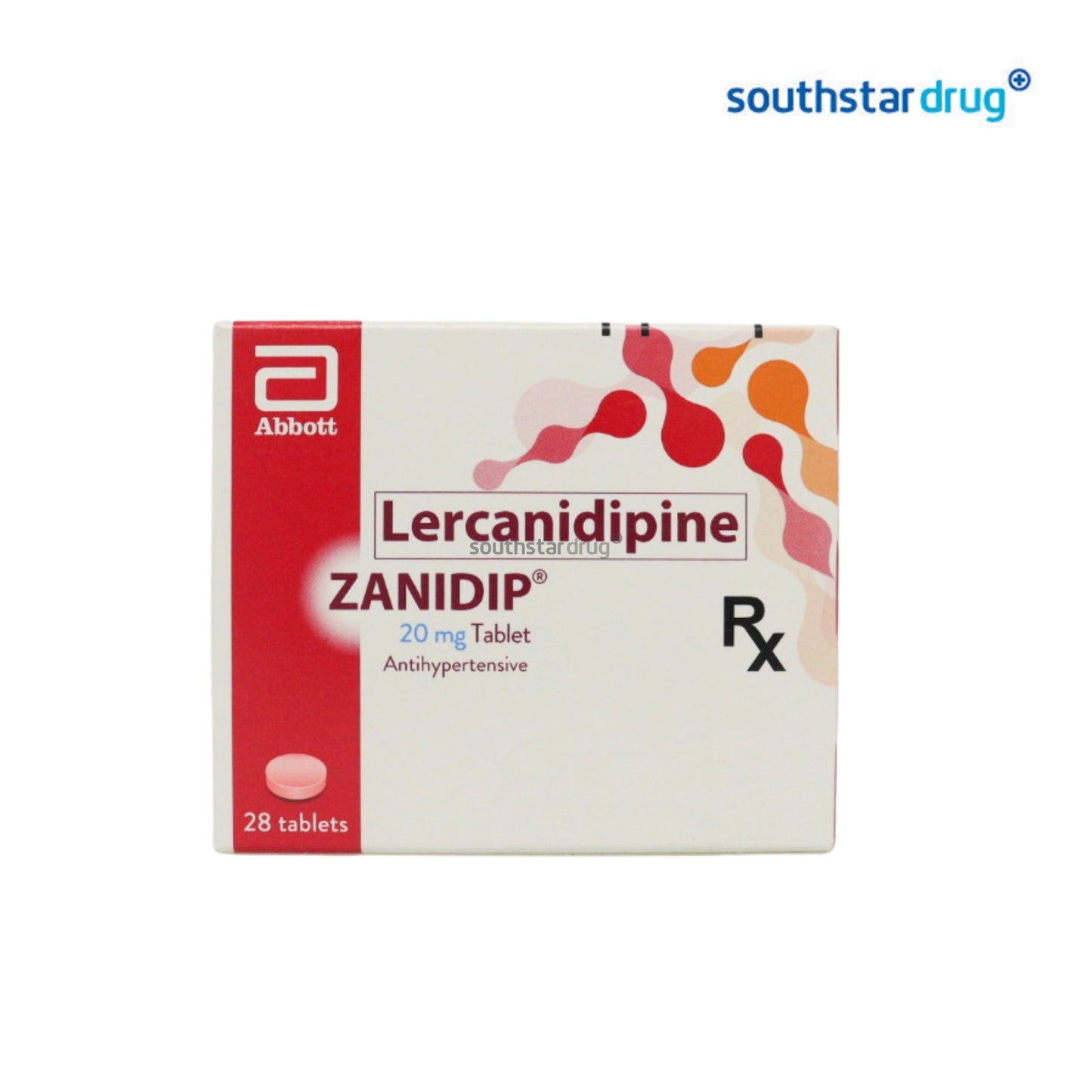 Rx: Zanidip 20mg Tablet