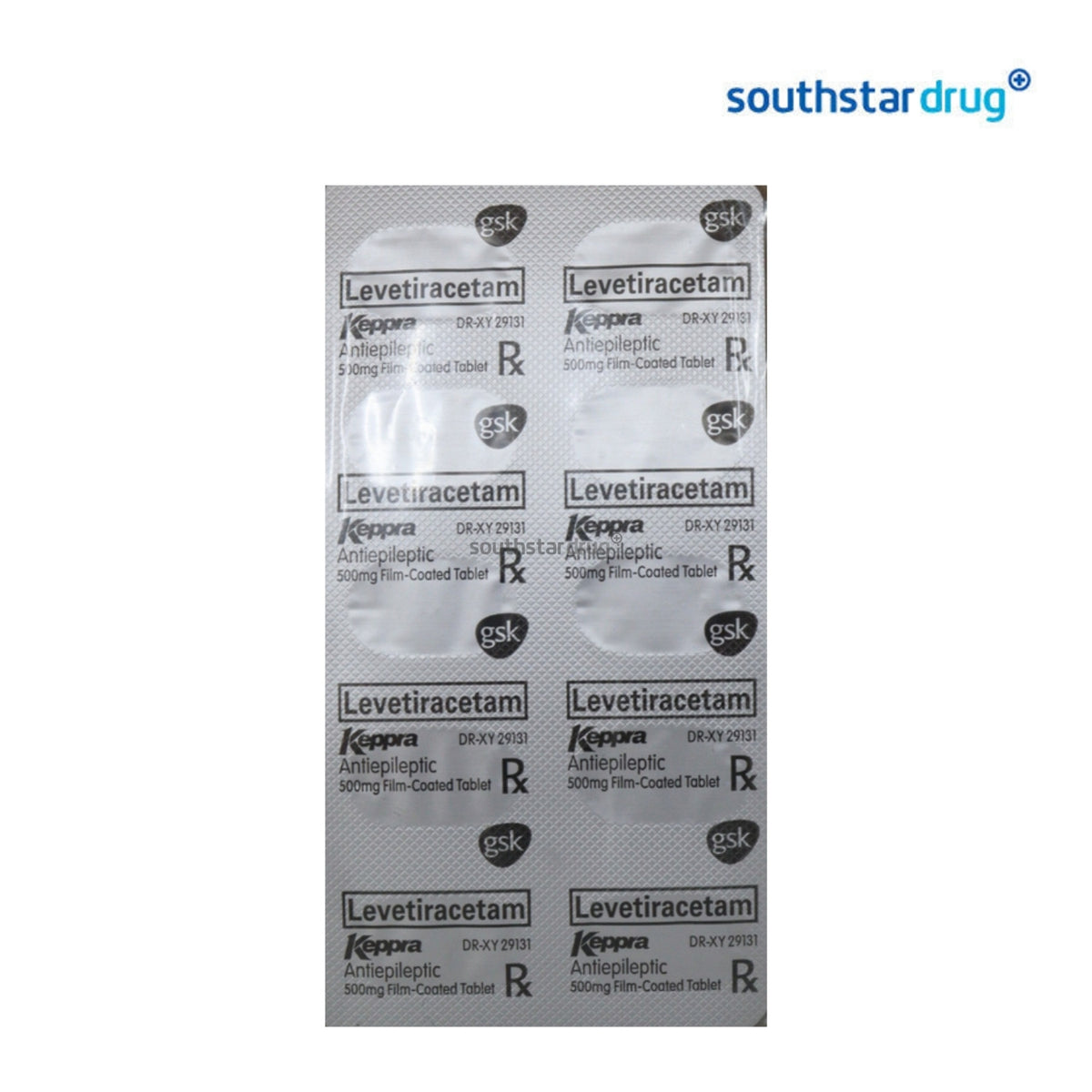 Rx: Keppra 500mg Tablet