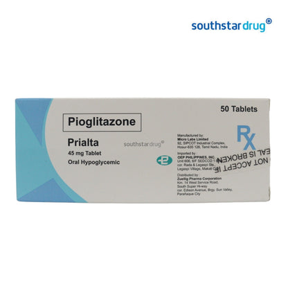 Rx: Prialta 45mg Tablet