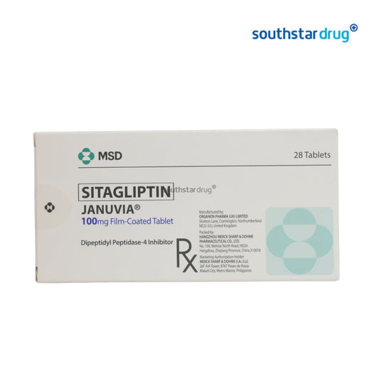 Rx: Januvia 100mg Tablet