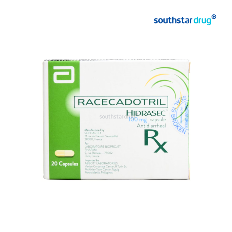 Rx: Hidrasec 100 mg Capsule