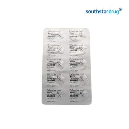 Rx: Zinnat 250mg Tablet