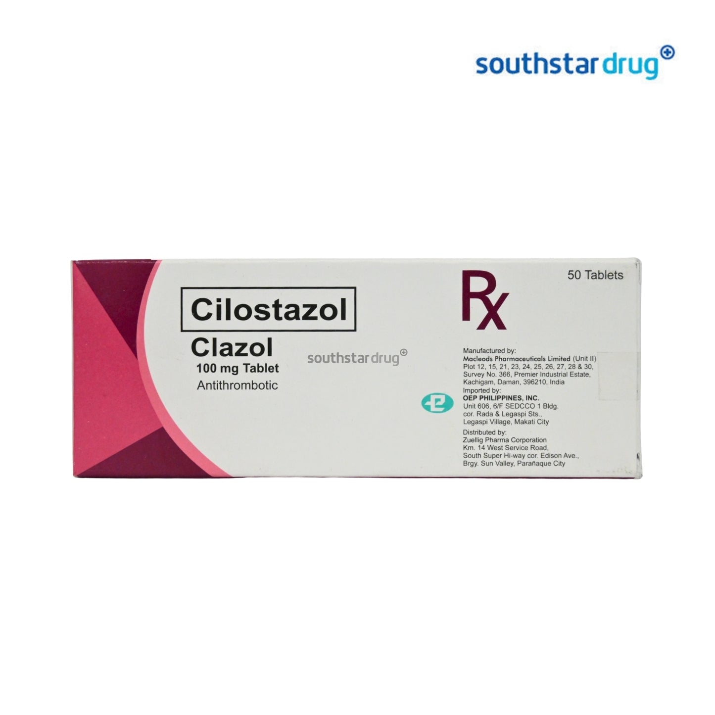 Rx: Clazol 100mg Tablet